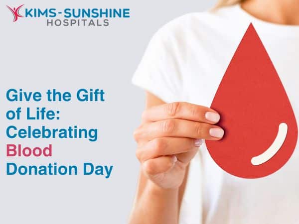 Give the Gift of Life Celebrating Blood Donation Day