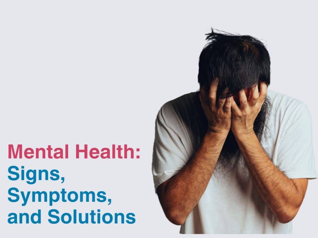 Common signs of mental health issues in daily life