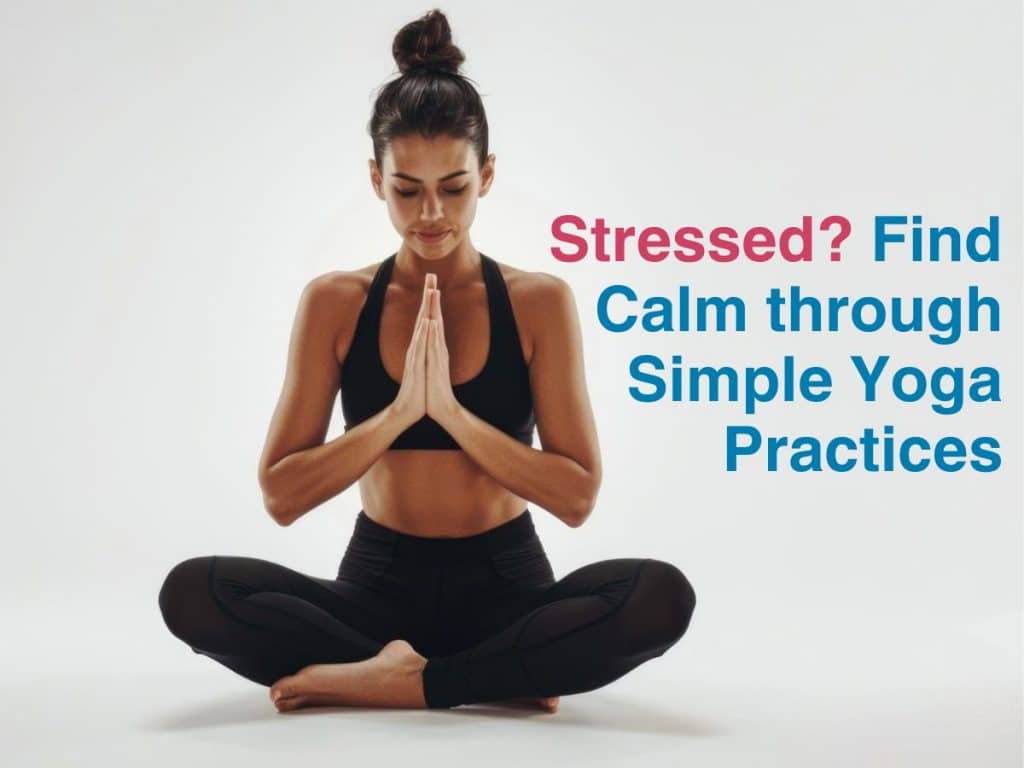 Beginner yoga poses for stress relief