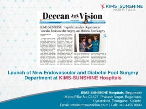 Launch of New Endovascular and Diabetic Foot Surgery Department