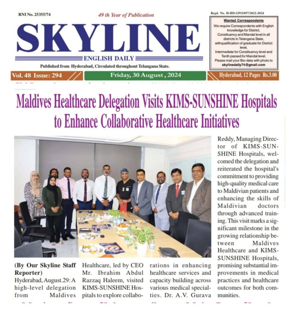 Maldives Healthcare Delegation Visits KIMS-SUNSHINE Hospitals to Forge Strategic Partnership9