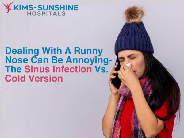 Dealing With A Runny Nose Can Be Annoying - The Sinus Infection Vs. Cold Version