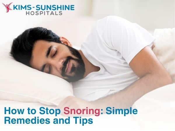 How to Stop Snoring: Simple Remedies and Tips