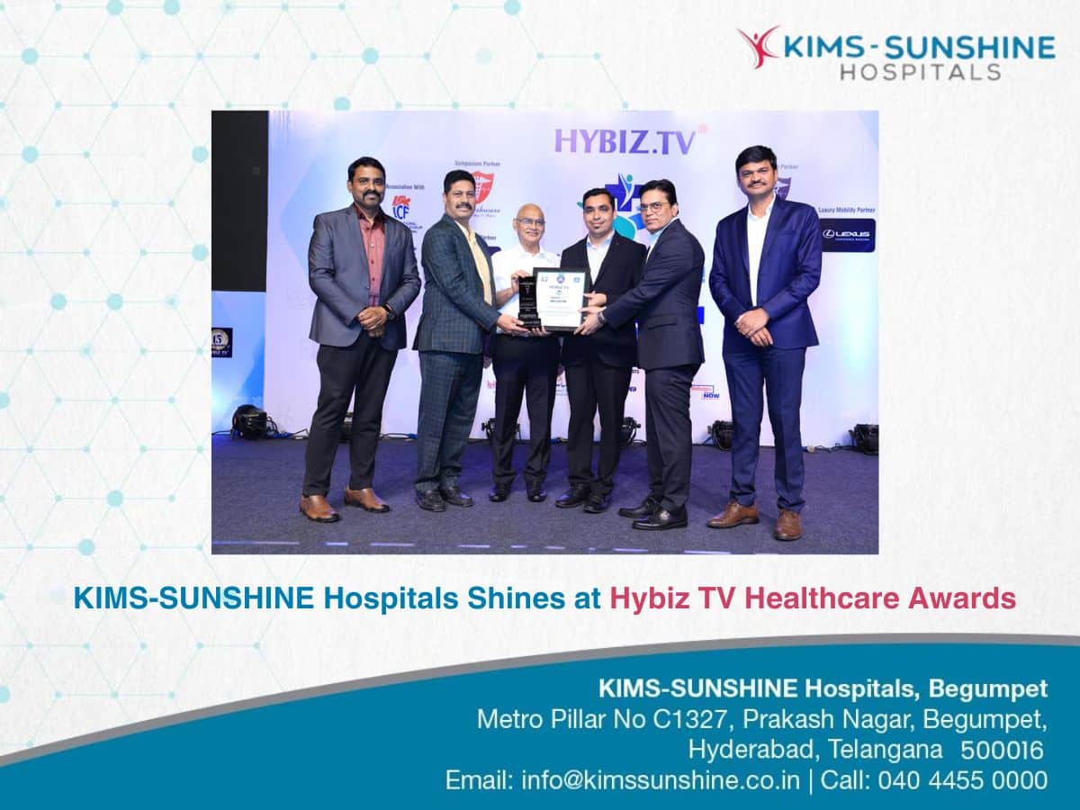 KIMS-SUNSHINE Hospitals Shines at Hybiz TV Healthcare Awards