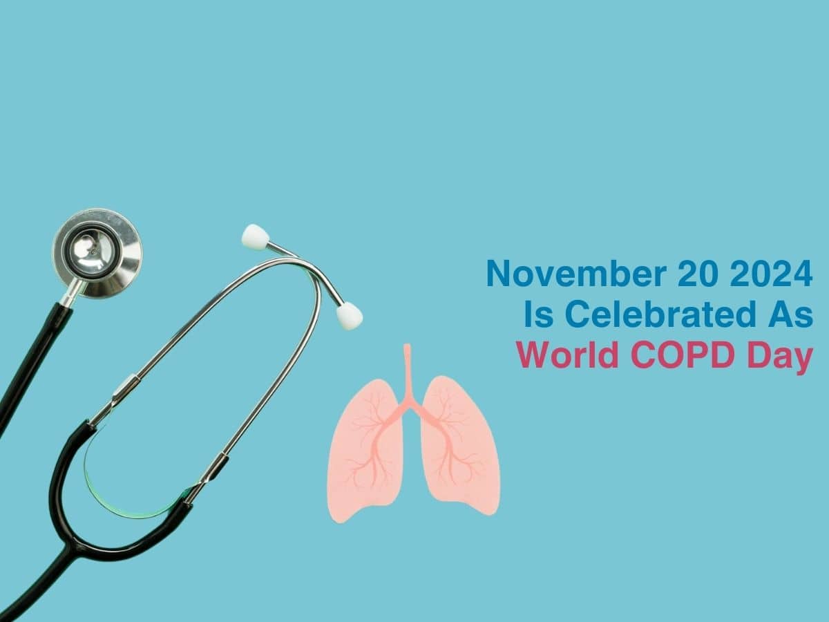 November 20 2024 Is Celebrated As World COPD Day