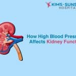 How High Blood Pressure Affects Kidney Function