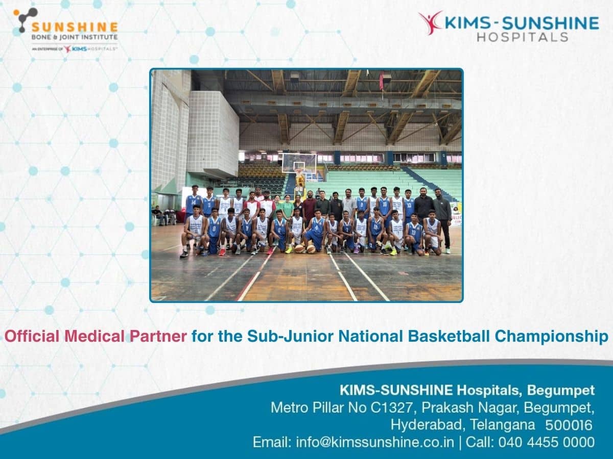 Official Medical Partner for the Sub-Junior National Basketball Championship