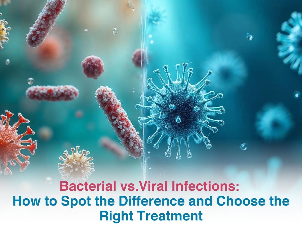 Bacterial vs. Viral Infections: How to Spot the Difference and Choose the Right Treatment