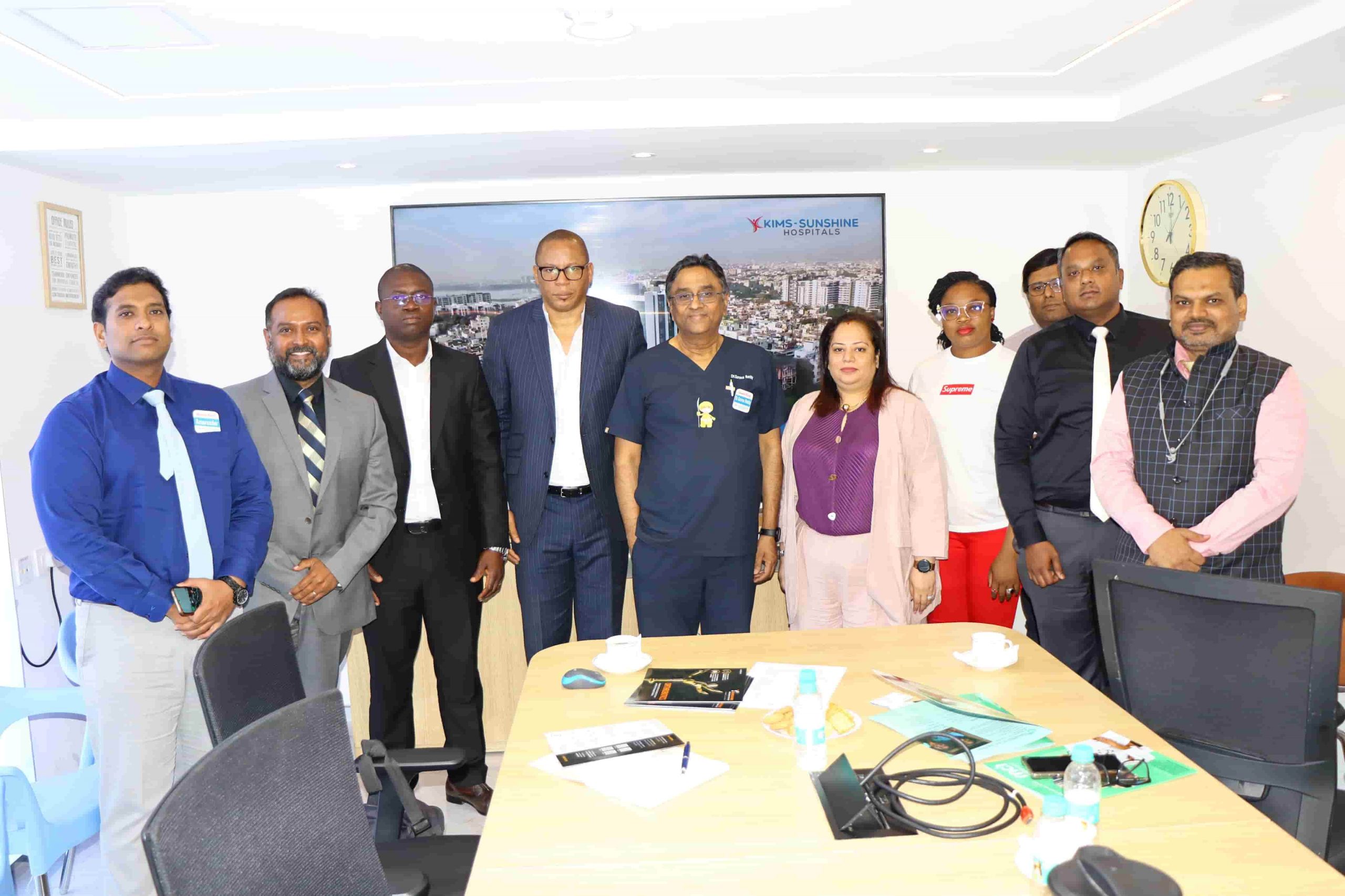 KIMS-SUNSHINE Hospitals Hosts Esteemed Delegates from Burkina Faso 2