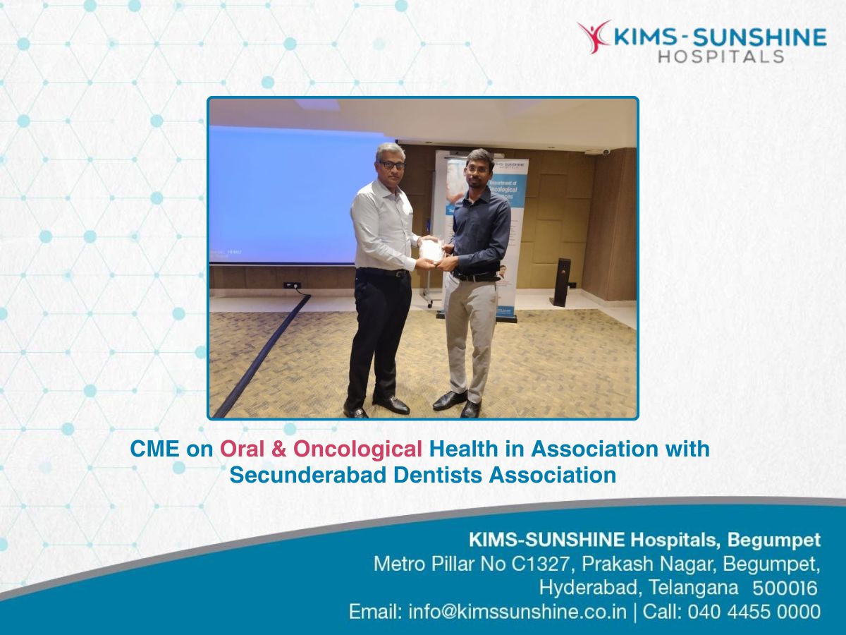 CME on Oral & Oncological Health in Association with Secunderabad Dentists Association